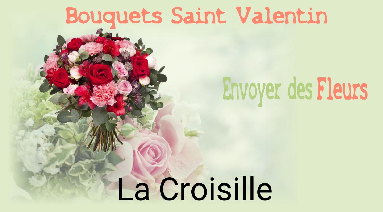Roses de Saint-Valentin livrées à La Croisille